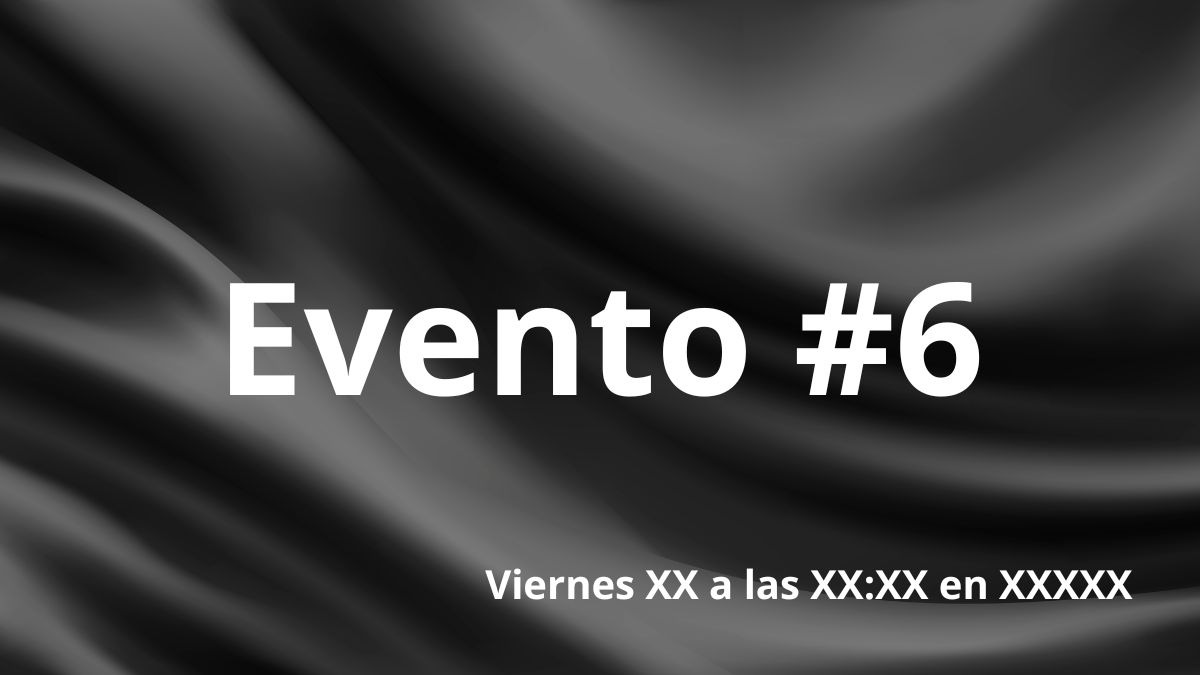 Evento #6 – Taller creativo